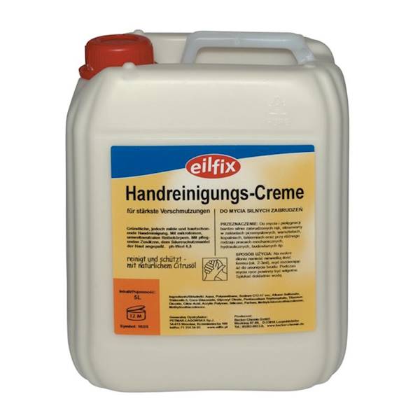 Crema pentru curatarea mainilor Eilfix Handreinigungscreme 5 litri Crema pentru curatarea mainilor Eilfix Handreinigungscreme 5 litri